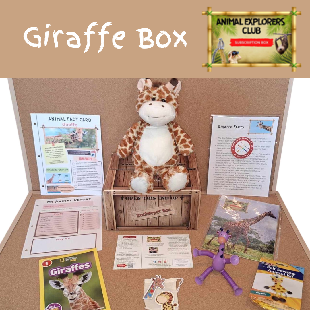 Giraffe Zookeeper Box - Animal Explorers Club