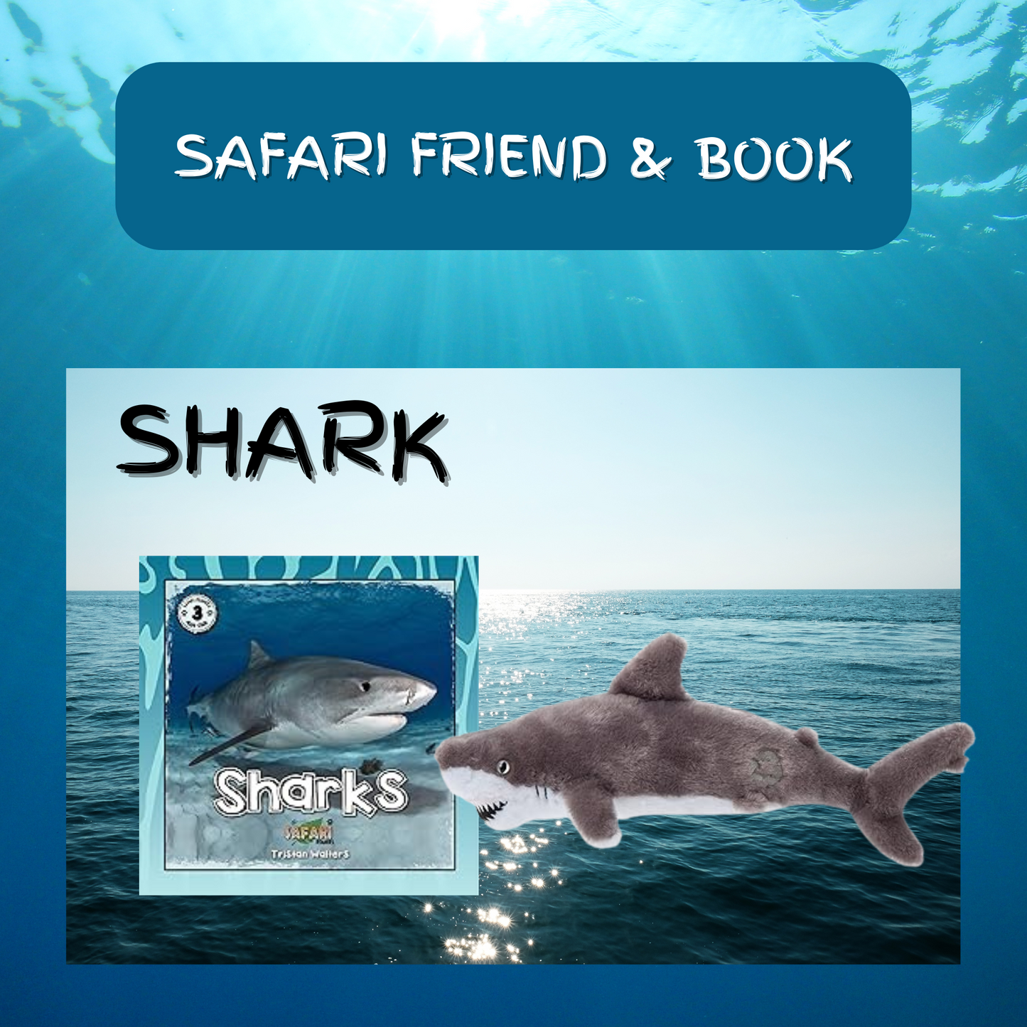 Safari Friend & Book Shark - Animal Explorers Club Zookeeper Subscription Box