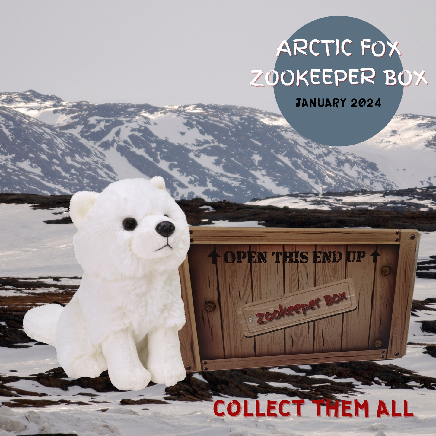 Arctic Fox Zookeeper Subscription Box