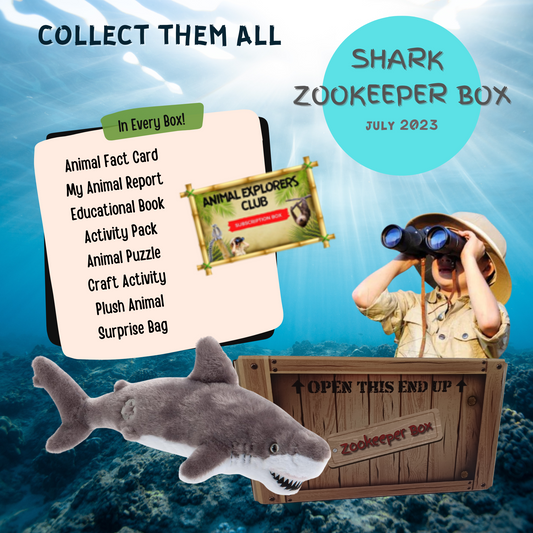 Shark Zookeeper Subscription Box - Animal Explorers Club